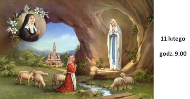 Święto Matki Bożej z Lourdes – Światowy Dzień Chorego